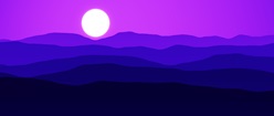 Mountains (Indigo)